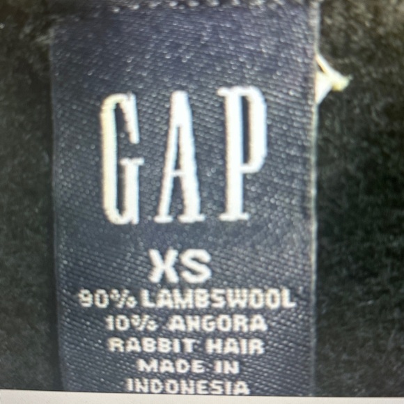 GAP Classic Black Knit Jacket xs - Picture 2 of 3